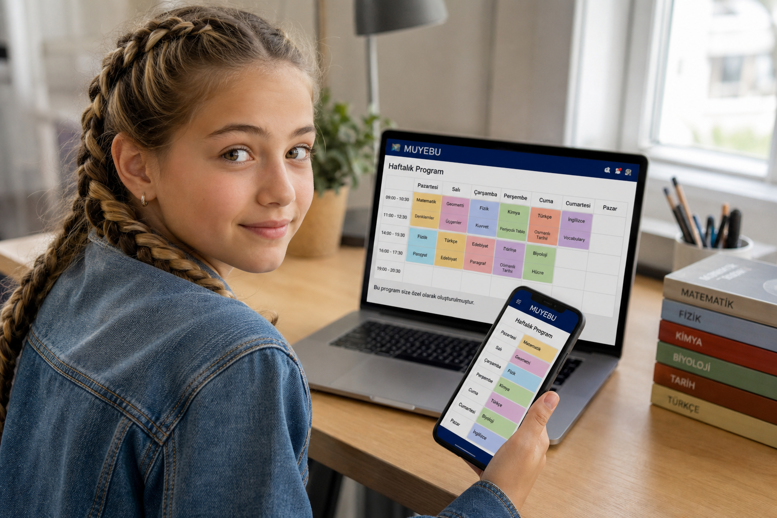 Kişiye özel çalışma programları ve ödev takibi